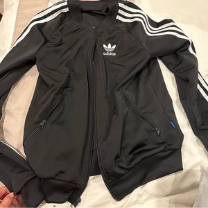 Adidas track zip up jacket